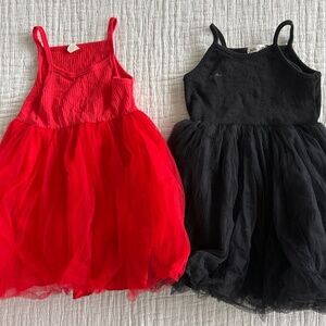 Black and Red Dresses - size 5/6T